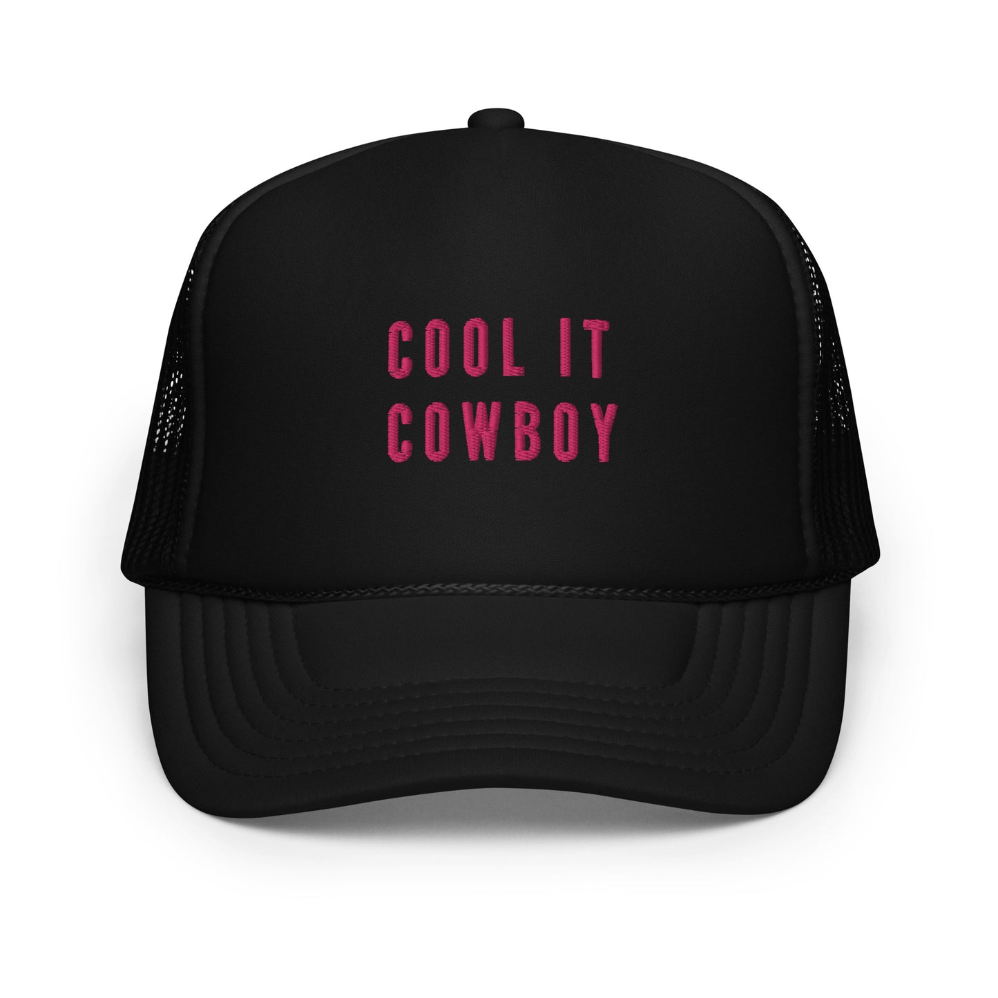 Cool It Cowboy trucker hat