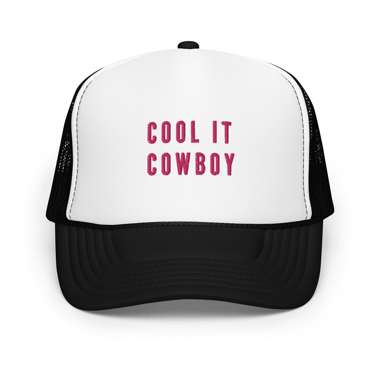 Cool It Cowboy trucker hat