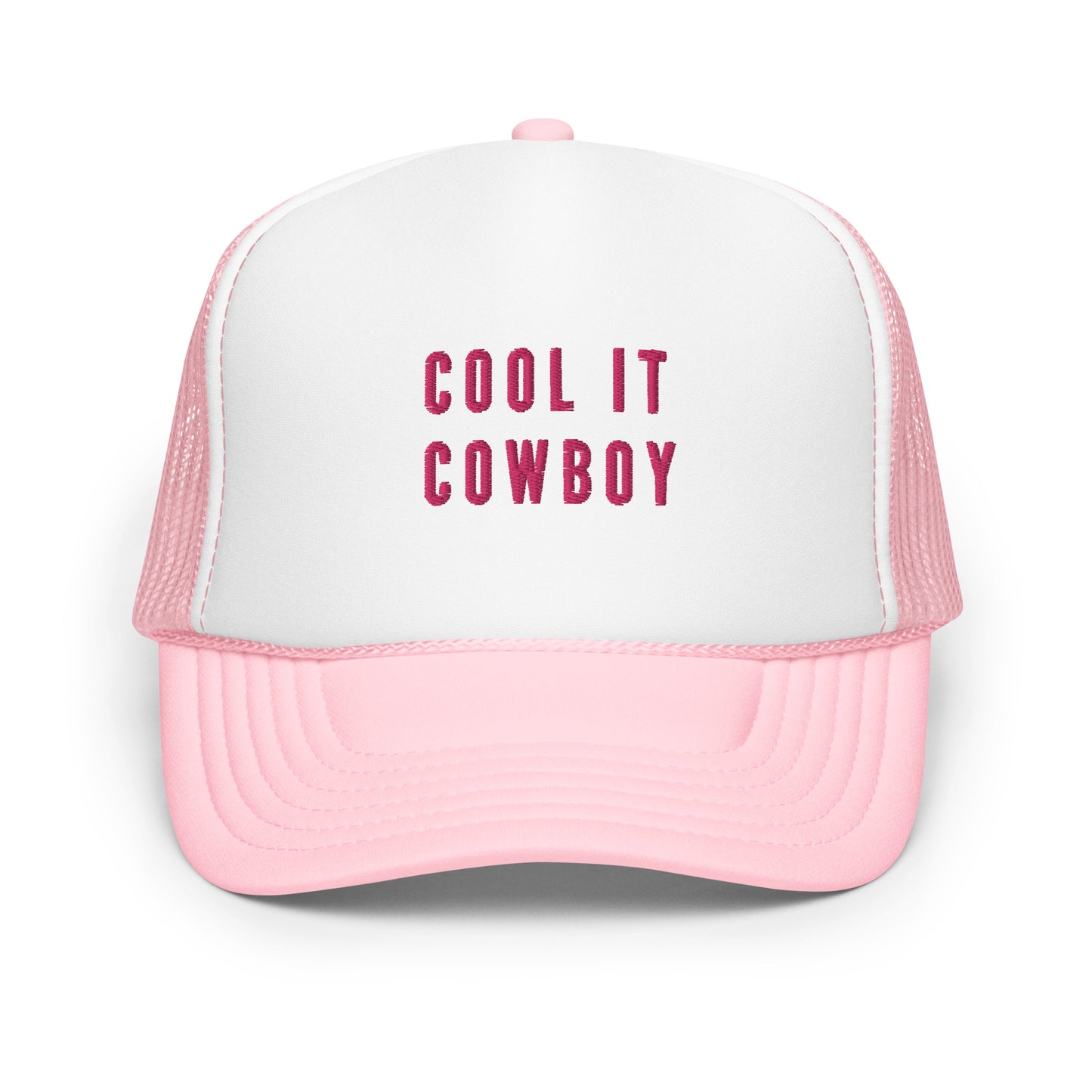 Cool It Cowboy trucker hat