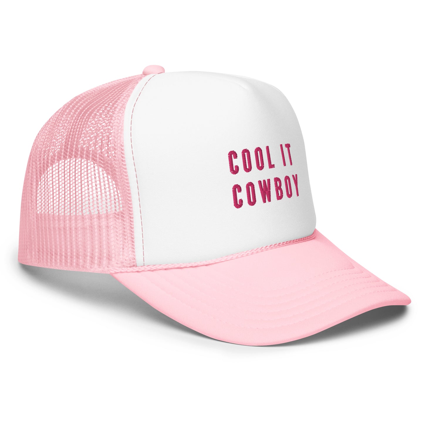 Cool It Cowboy trucker hat