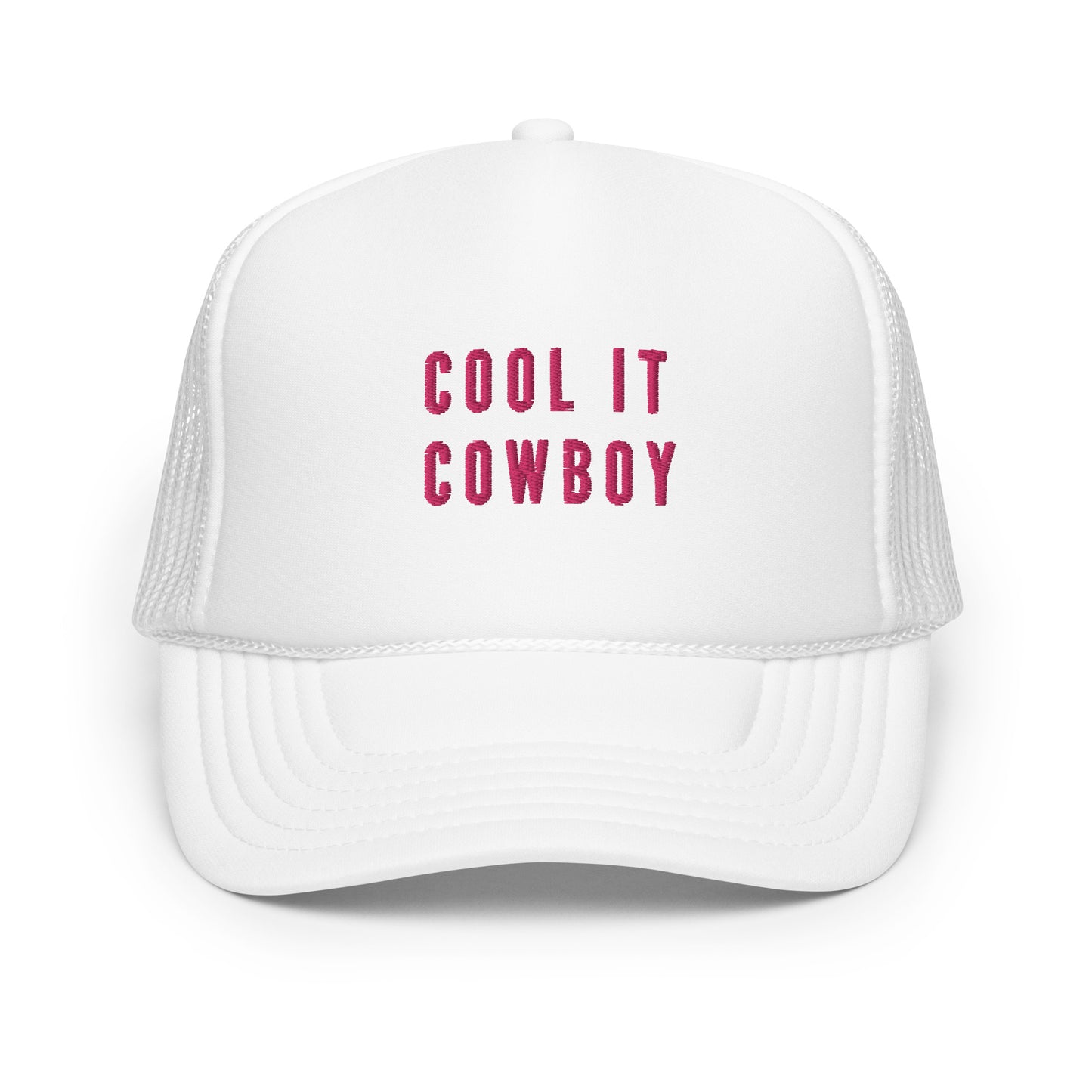 Cool It Cowboy trucker hat